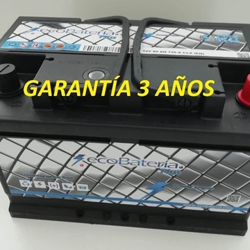 Ecobateria 12v 60Ah 540A - Batería Coche, Batería Barco, Batería Tractor